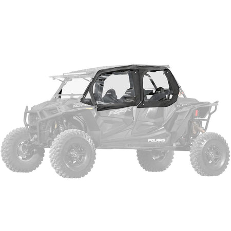 SuperATV Polaris RZR XP 4 1000 Primal Soft Cab Enclosure Upper Doors - MojoMotoSport.com