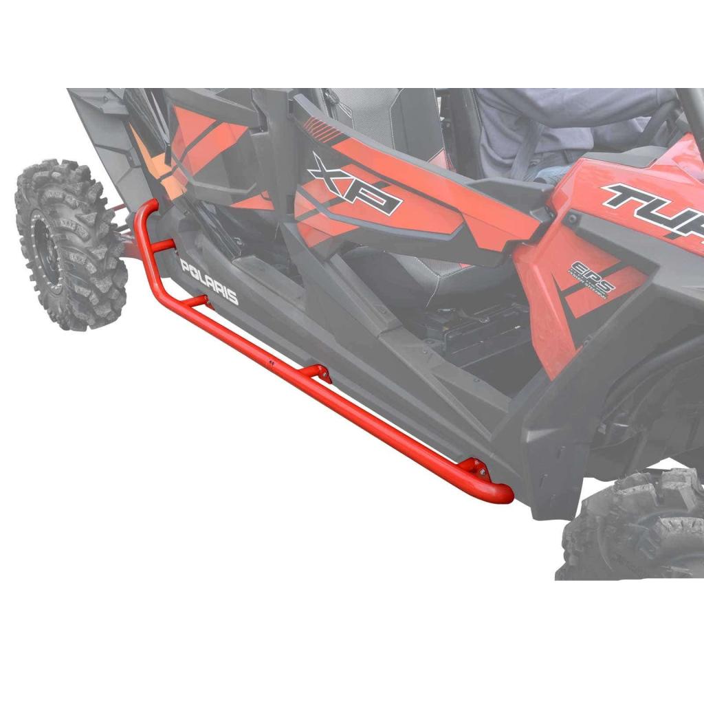 SuperATV Polaris RZR XP 4 1000 Rock Sliding Nerf Bars - MojoMotoSport.com