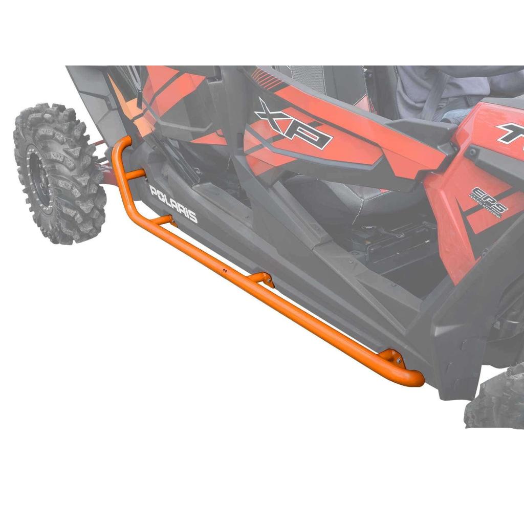 SuperATV Polaris RZR XP 4 1000 Rock Sliding Nerf Bars - MojoMotoSport.com