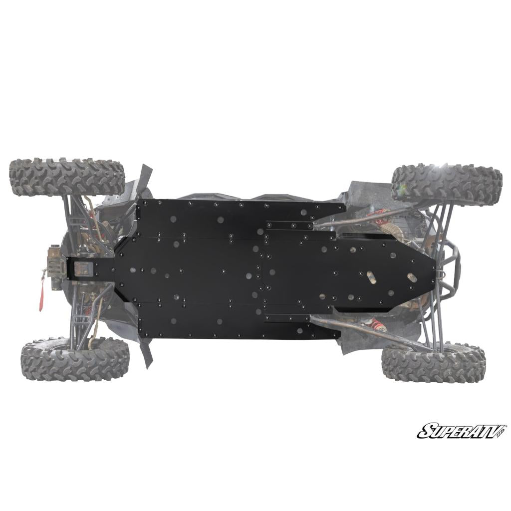 SuperATV Polaris RZR XP 4 Turbo S Full Skid Plate - MojoMotoSport.com