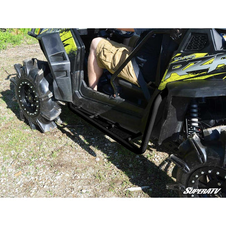 SuperATV Polaris RZR XP 900 Heavy Duty Rock Sliding Nerf Bars - MojoMotoSport.com