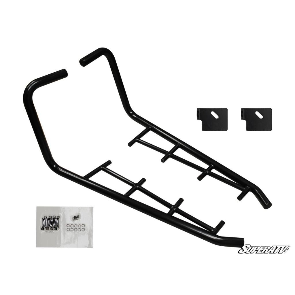 SuperATV Polaris RZR XP 900 Heavy Duty Rock Sliding Nerf Bars - MojoMotoSport.com