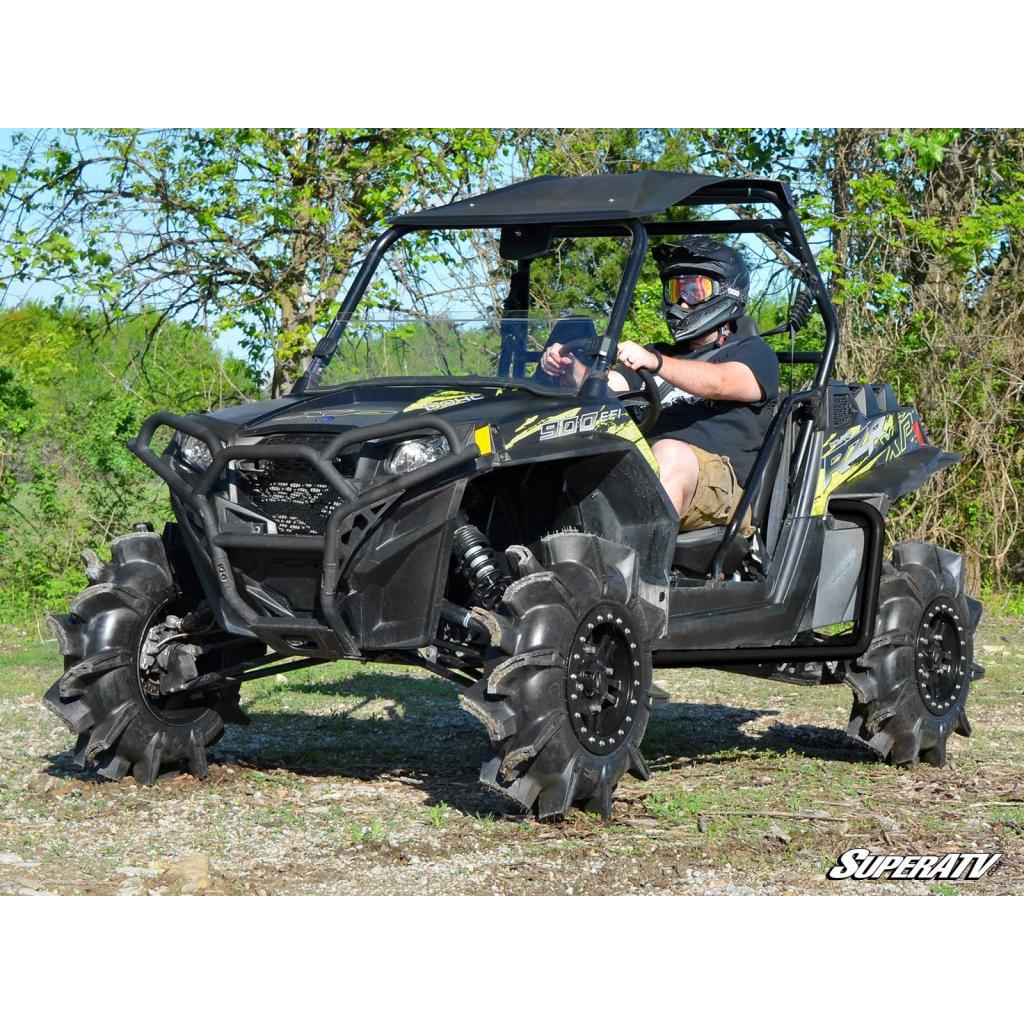 SuperATV Polaris RZR XP 900 Heavy Duty Rock Sliding Nerf Bars - MojoMotoSport.com