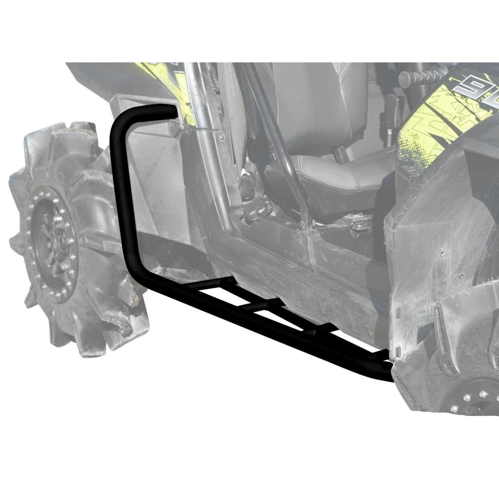 SuperATV Polaris RZR XP 900 Heavy Duty Rock Sliding Nerf Bars - MojoMotoSport.com