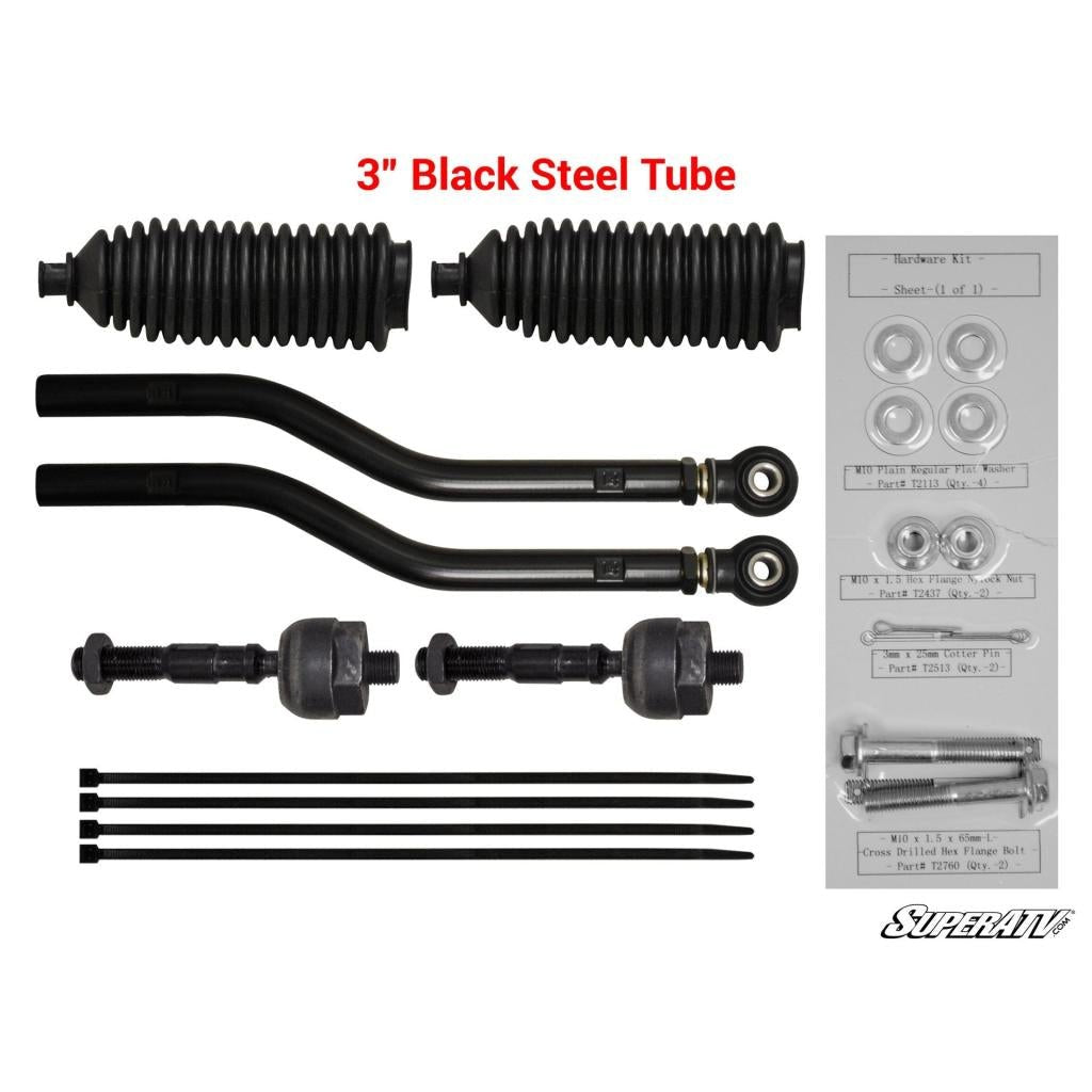 SuperATV Polaris RZR XP 900 Heavy - Duty Tie Rod Kit - MojoMotoSport.com
