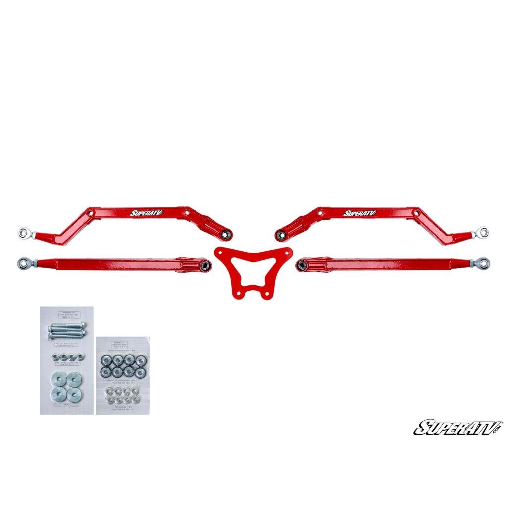 SuperATV Polaris RZR XP 900 High Clearance Boxed Radius Arms - MojoMotoSport.com