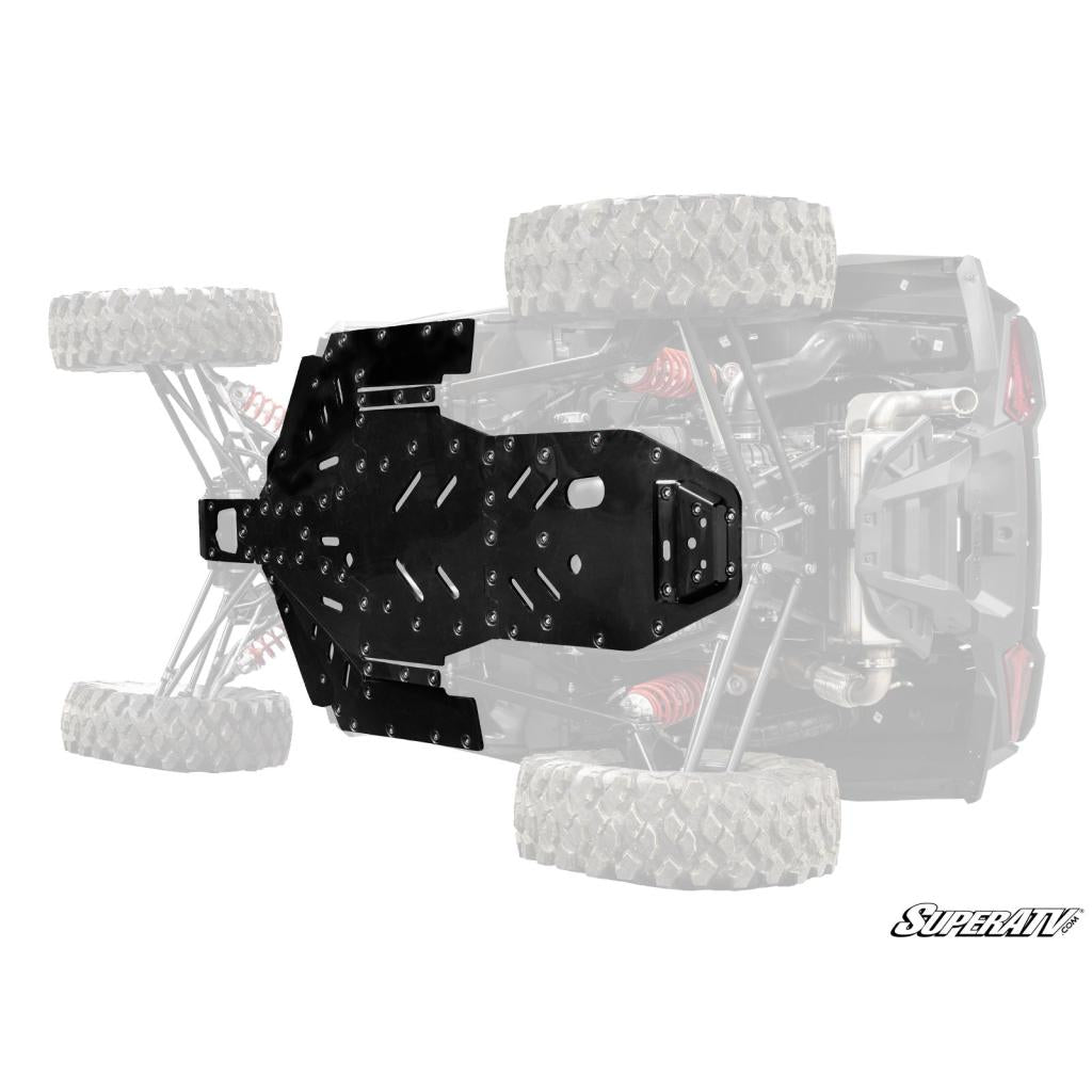 SuperATV Polaris RZR XP Full Skid Plate - MojoMotoSport.com