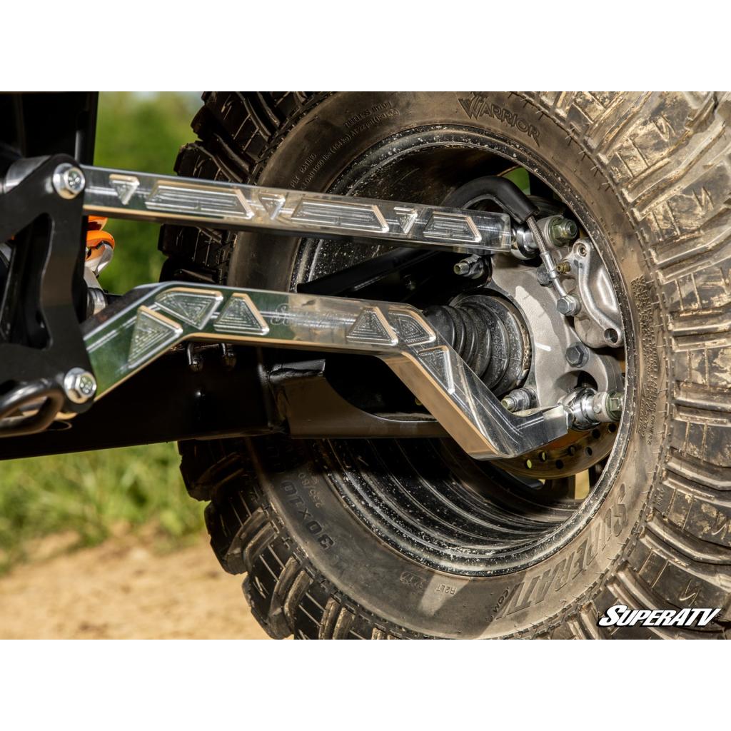 SuperATV Polaris RZR XP High Clearance Billet Radius Arms - MojoMotoSport.com