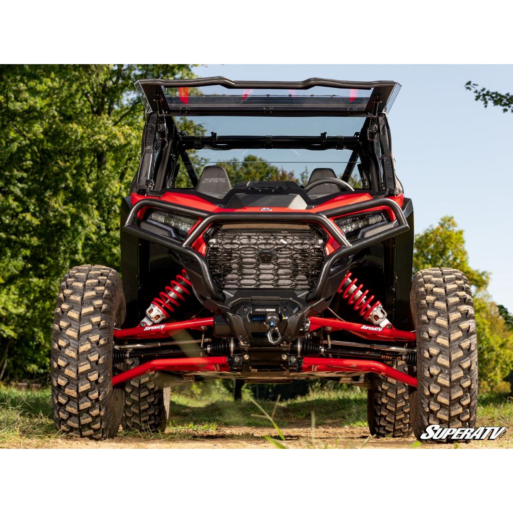 SuperATV Polaris RZR XP MaxDrive Power Flip Windshield - MojoMotoSport.com
