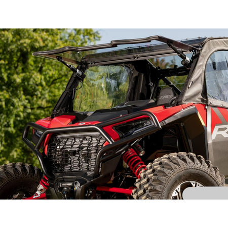 SuperATV Polaris RZR XP MaxDrive Power Flip Windshield - MojoMotoSport.com