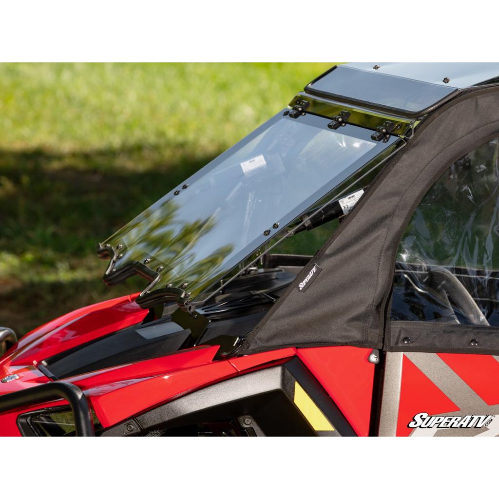 SuperATV Polaris RZR XP MaxDrive Power Flip Windshield - MojoMotoSport.com