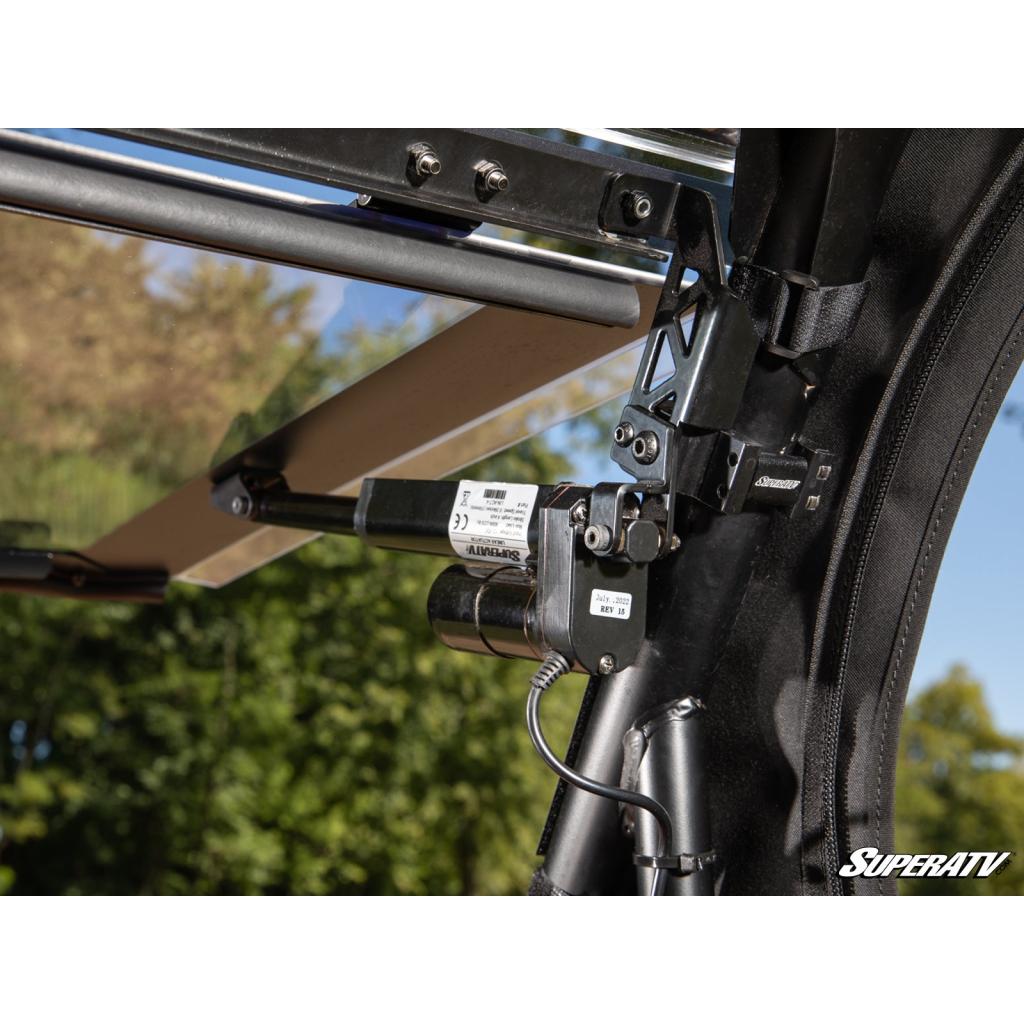 SuperATV Polaris RZR XP MaxDrive Power Flip Windshield - MojoMotoSport.com