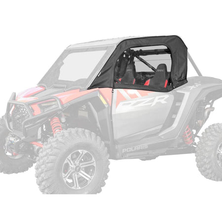 SuperATV Polaris RZR XP Primal Soft Cab Enclosure Upper Doors - MojoMotoSport.com