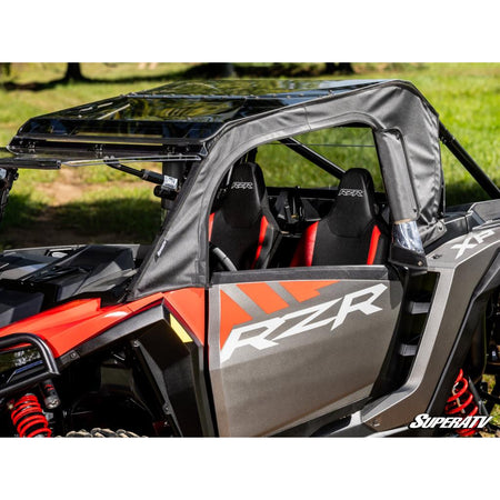 SuperATV Polaris RZR XP Primal Soft Cab Enclosure Upper Doors - MojoMotoSport.com