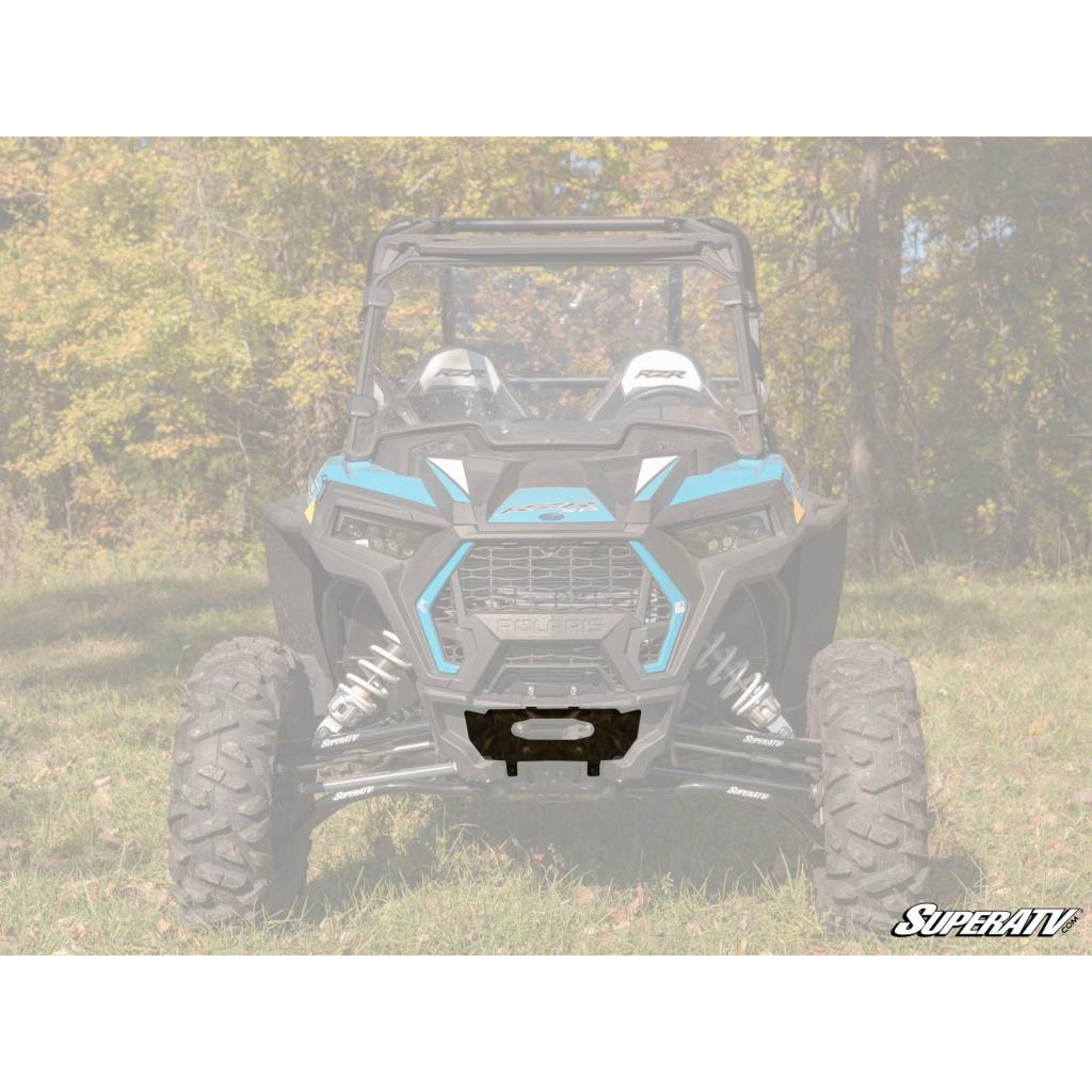 SuperATV Polaris RZR XP Turbo 2019+ 4500lb Winch & Mount - MojoMotoSport.com