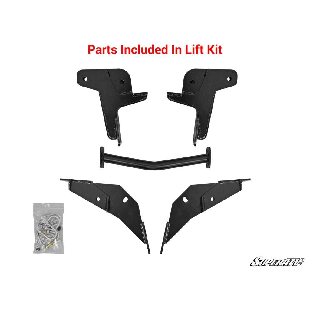 SuperATV Polaris RZR XP Turbo 3" Lift Kit - MojoMotoSport.com