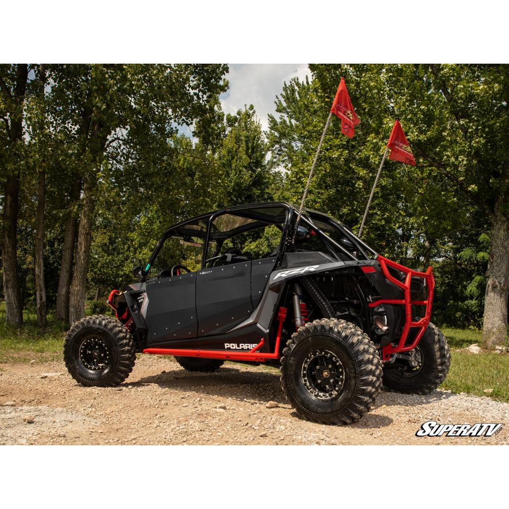 SuperATV Polaris RZR XP Turbo Aluminum Doors - MojoMotoSport.com