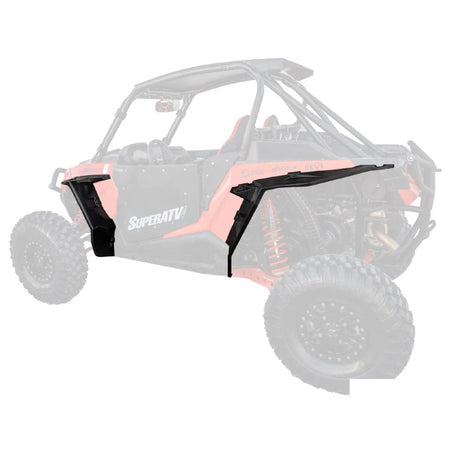 SuperATV Polaris RZR XP Turbo Extended Fender Flare Kit - MojoMotoSport.com