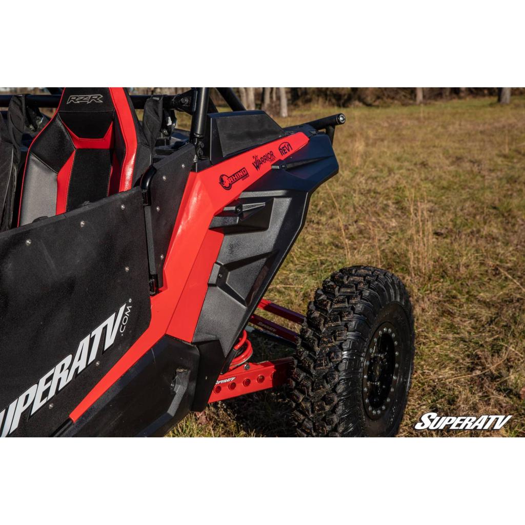 SuperATV Polaris RZR XP Turbo Extended Fender Flare Kit - MojoMotoSport.com