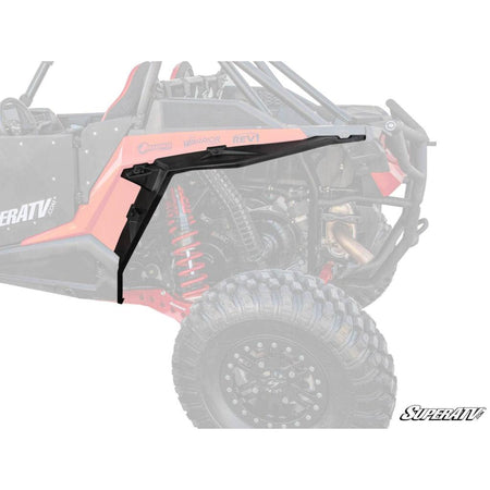 SuperATV Polaris RZR XP Turbo Fender Flares - MojoMotoSport.com