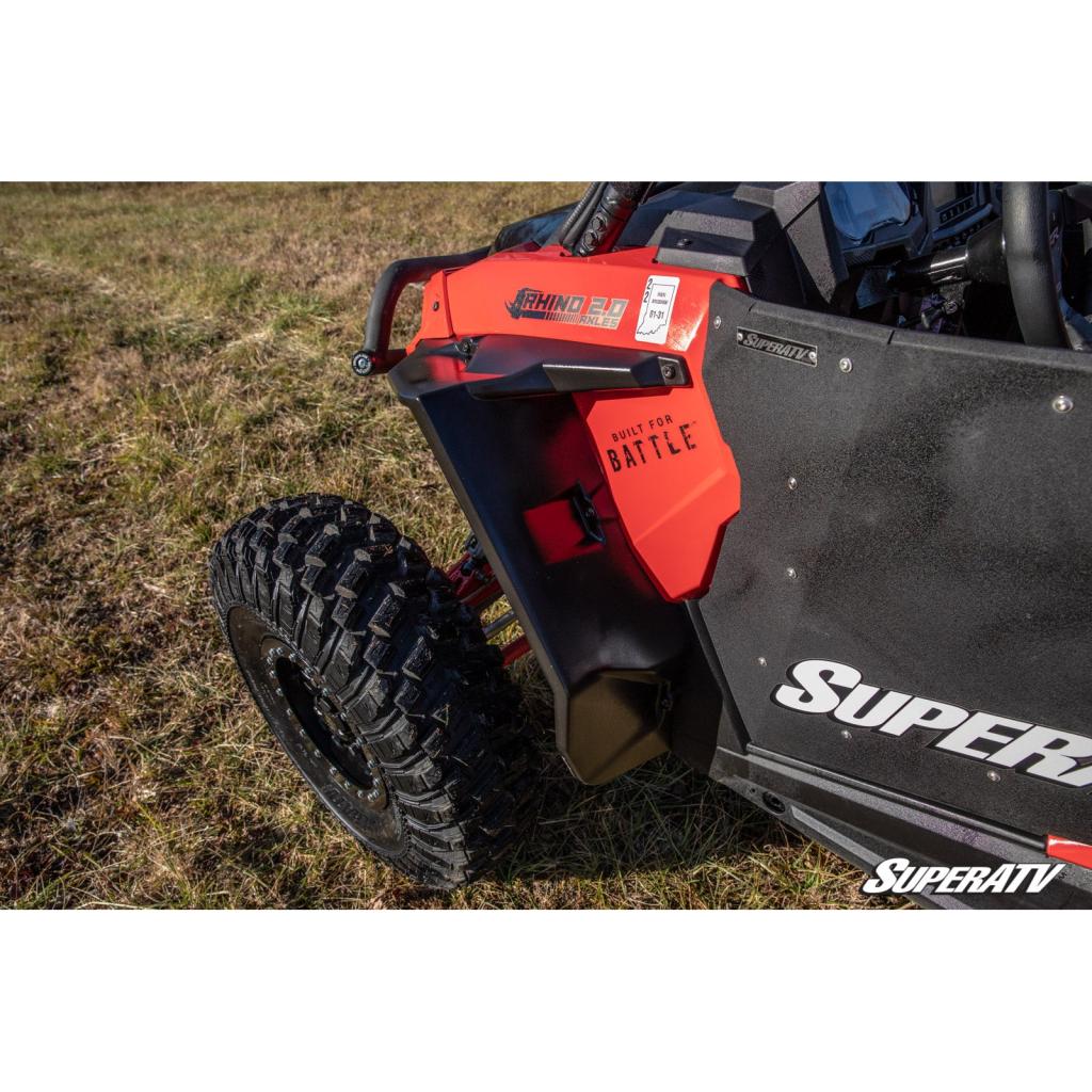 SuperATV Polaris RZR XP Turbo Fender Flares - MojoMotoSport.com