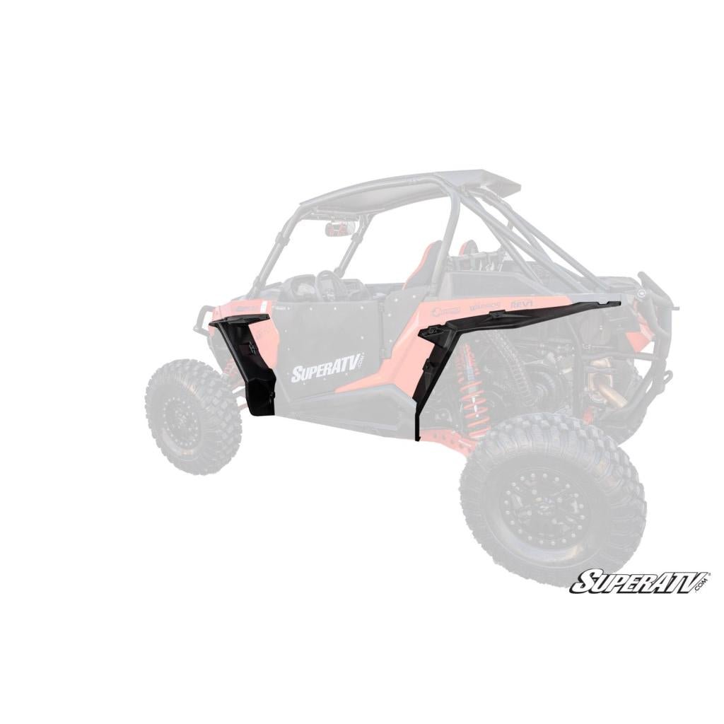 SuperATV Polaris RZR XP Turbo Fender Flares - MojoMotoSport.com