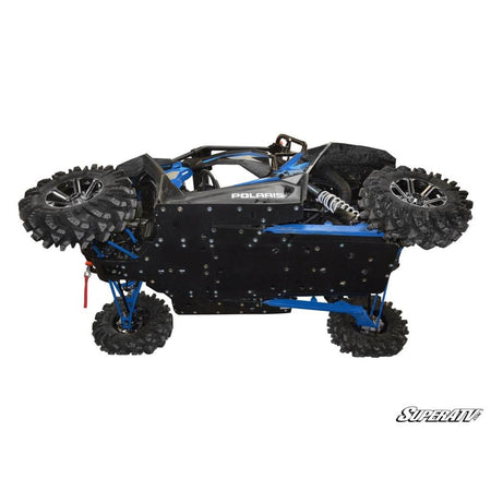 SuperATV Polaris RZR XP Turbo Full Skid Plate - MojoMotoSport.com