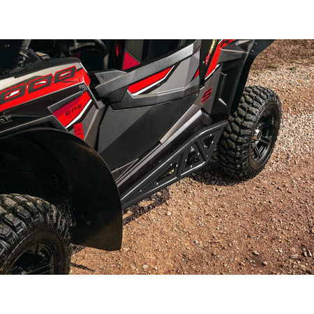 SuperATV Polaris RZR XP Turbo Heavy - Duty Tube Rock Sliders - MojoMotoSport.com