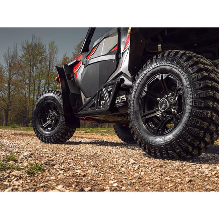 SuperATV Polaris RZR XP Turbo Heavy - Duty Tube Rock Sliders - MojoMotoSport.com