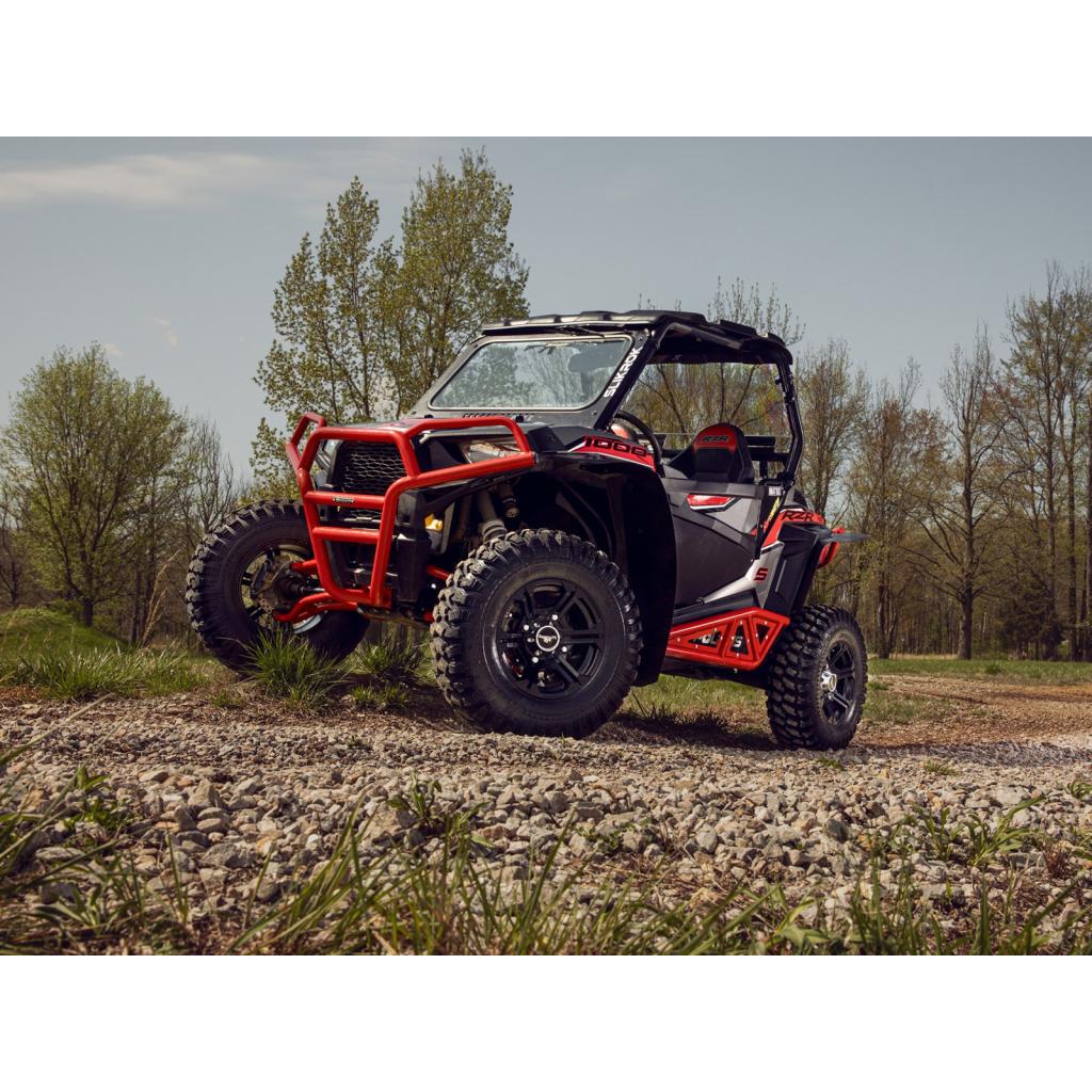 SuperATV Polaris RZR XP Turbo Heavy - Duty Tube Rock Sliders - MojoMotoSport.com