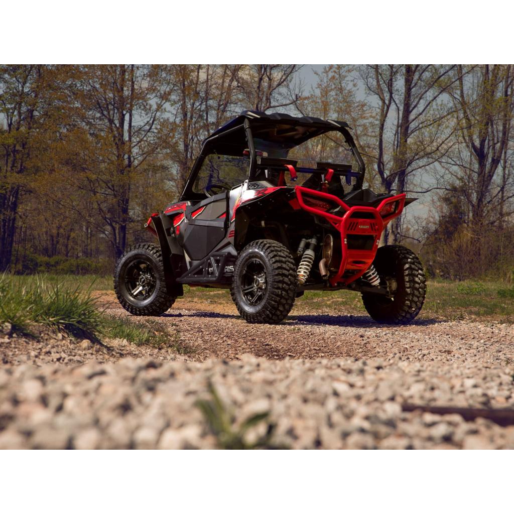 SuperATV Polaris RZR XP Turbo Heavy - Duty Tube Rock Sliders - MojoMotoSport.com
