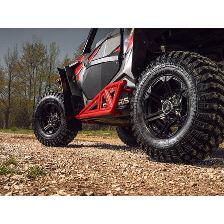 SuperATV Polaris RZR XP Turbo Heavy - Duty Tube Rock Sliders - MojoMotoSport.com