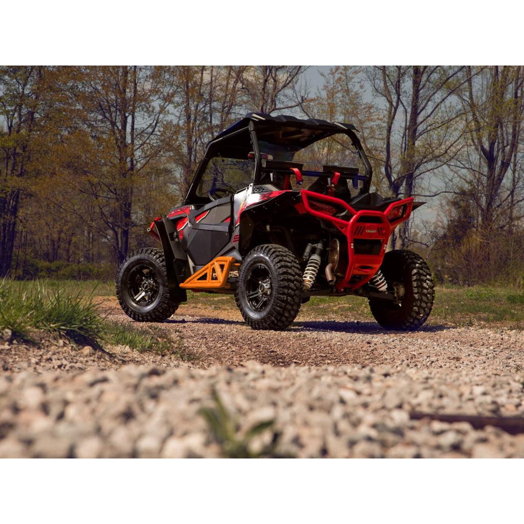 SuperATV Polaris RZR XP Turbo Heavy - Duty Tube Rock Sliders - MojoMotoSport.com
