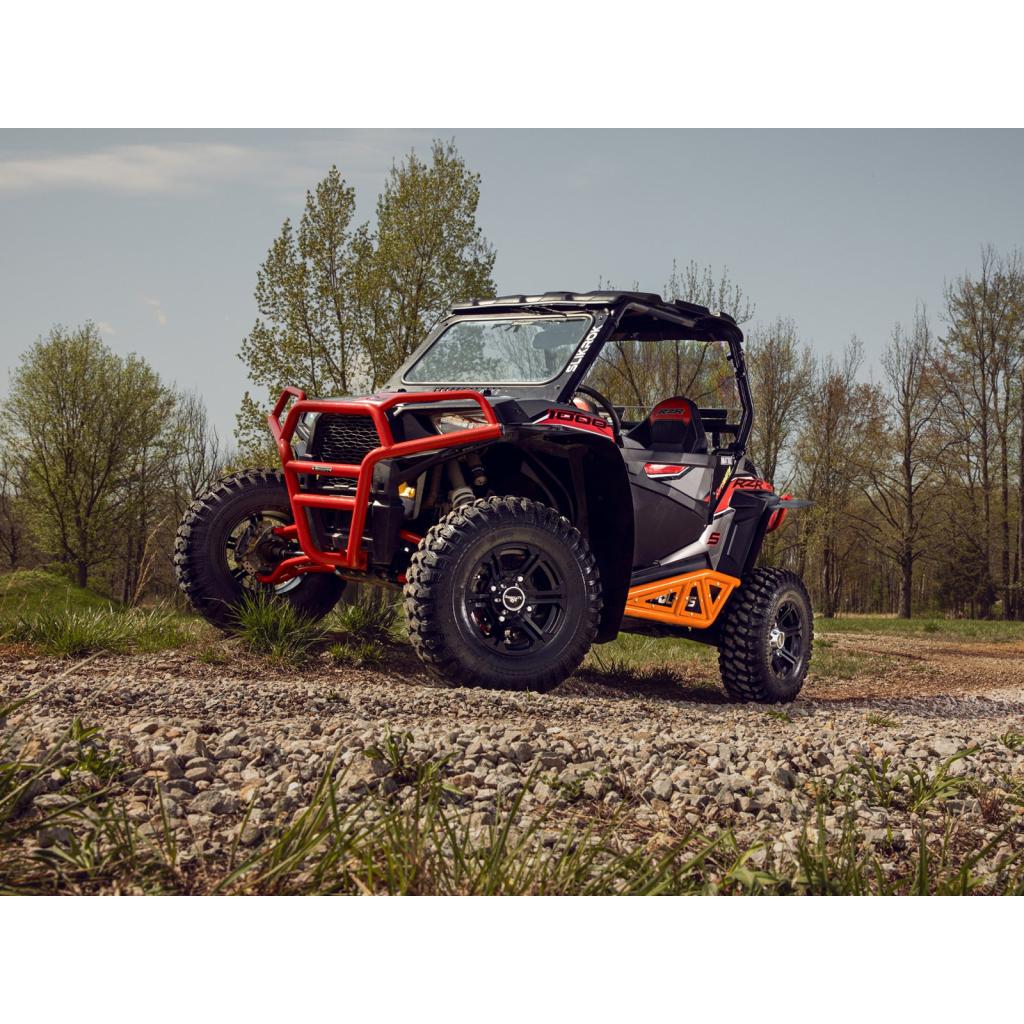 SuperATV Polaris RZR XP Turbo Heavy - Duty Tube Rock Sliders - MojoMotoSport.com