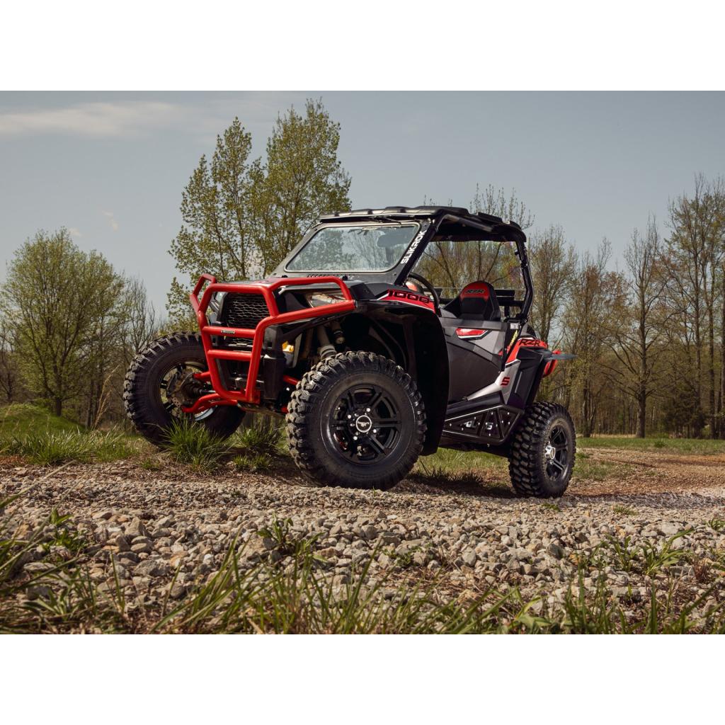 SuperATV Polaris RZR XP Turbo Heavy - Duty Tube Rock Sliders - MojoMotoSport.com
