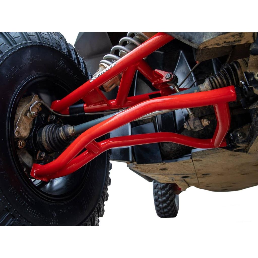SuperATV Polaris RZR XP Turbo High Clearance 1.5" Forward Offset A - Arms (Chromoly) - MojoMotoSport.com