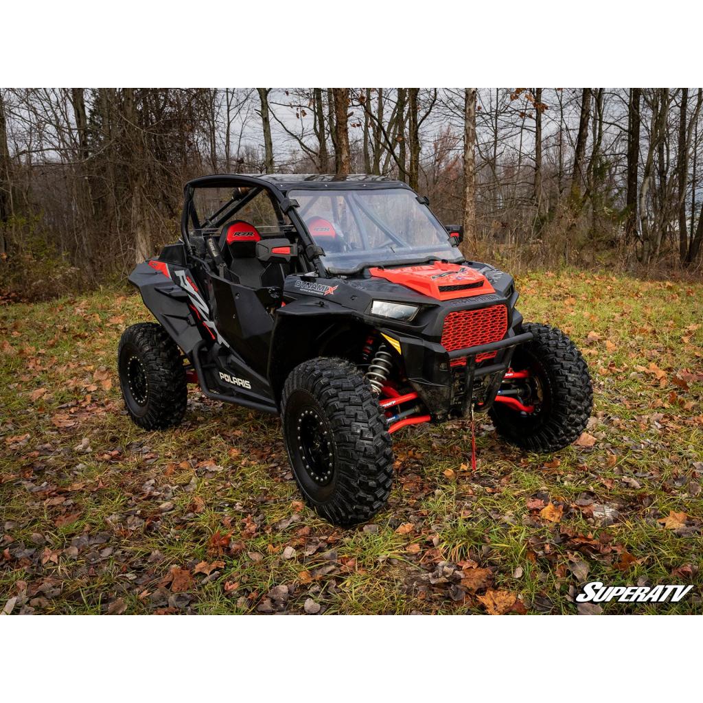 SuperATV Polaris RZR XP Turbo High Clearance 1.5" Forward Offset A - Arms (Chromoly) - MojoMotoSport.com