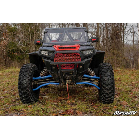 SuperATV Polaris RZR XP Turbo High Clearance 1.5" Forward Offset A - Arms (Chromoly) - MojoMotoSport.com