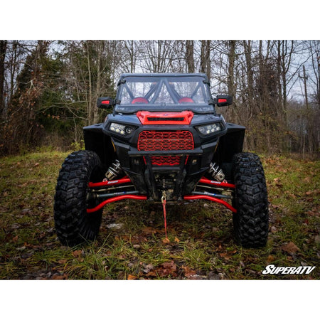 SuperATV Polaris RZR XP Turbo High Clearance 1.5" Forward Offset A - Arms (Chromoly) - MojoMotoSport.com