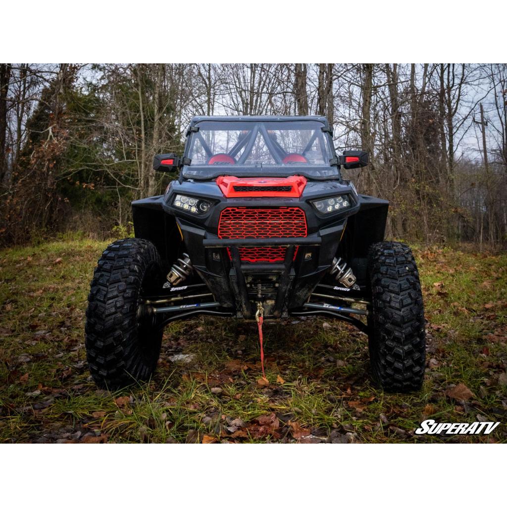 SuperATV Polaris RZR XP Turbo High Clearance 1.5" Forward Offset A - Arms (Chromoly) - MojoMotoSport.com