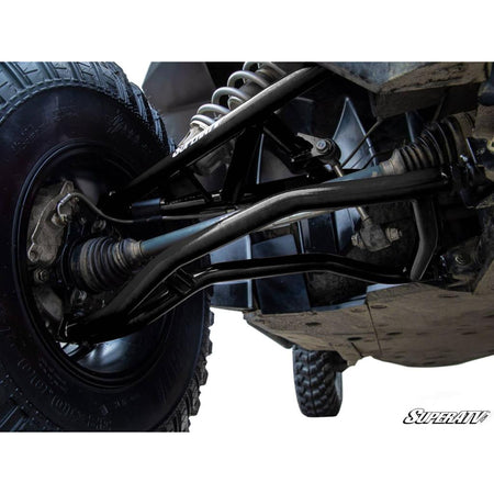SuperATV Polaris RZR XP Turbo High Clearance 1.5" Forward Offset A - Arms (Chromoly) - MojoMotoSport.com