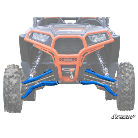 SuperATV Polaris RZR XP Turbo High - Clearance Adjustable A - Arms - MojoMotoSport.com