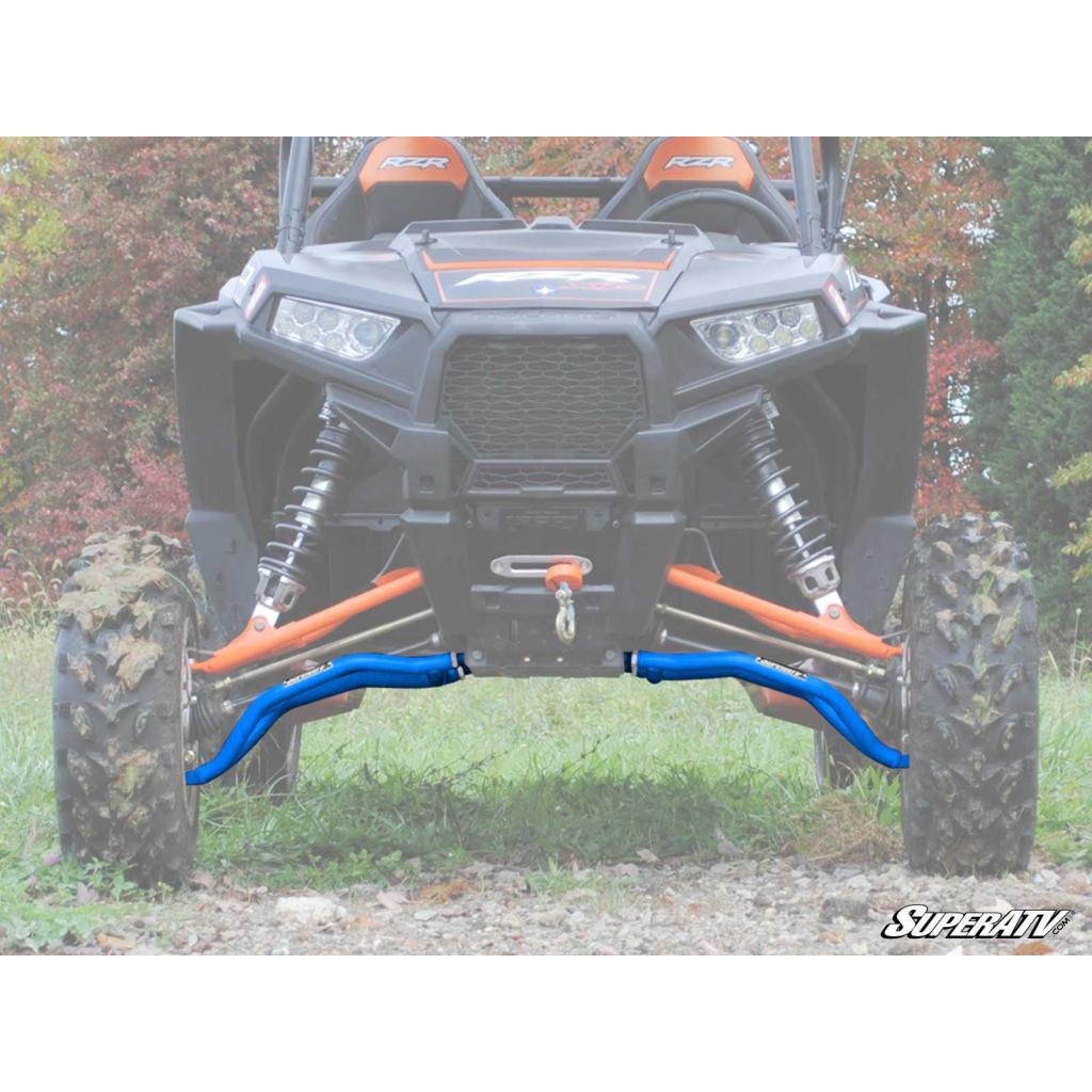 SuperATV Polaris RZR XP Turbo High - Clearance Adjustable A - Arms - MojoMotoSport.com
