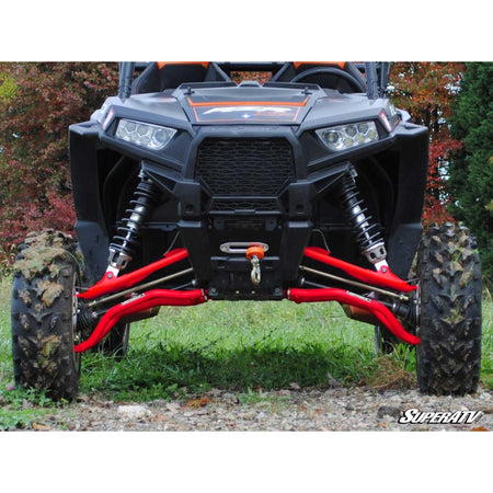 SuperATV Polaris RZR XP Turbo High - Clearance Adjustable A - Arms - MojoMotoSport.com