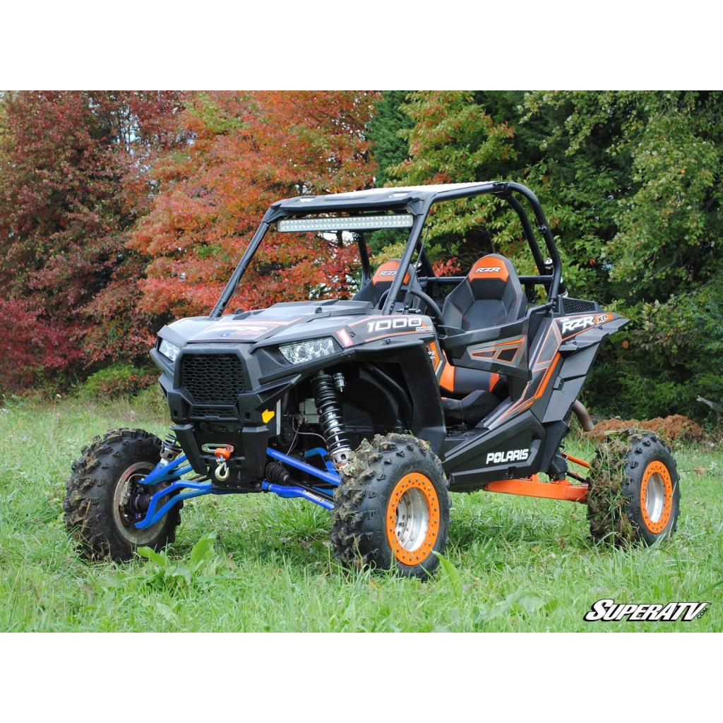 SuperATV Polaris RZR XP Turbo High - Clearance Adjustable A - Arms - MojoMotoSport.com
