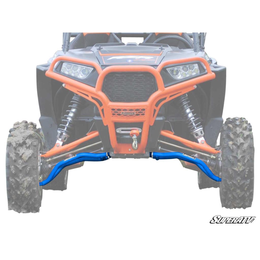 SuperATV Polaris RZR XP Turbo High - Clearance Adjustable A - Arms - MojoMotoSport.com