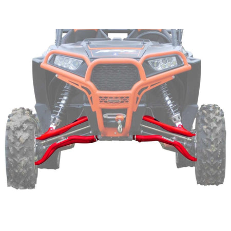 SuperATV Polaris RZR XP Turbo High - Clearance Adjustable A - Arms - MojoMotoSport.com