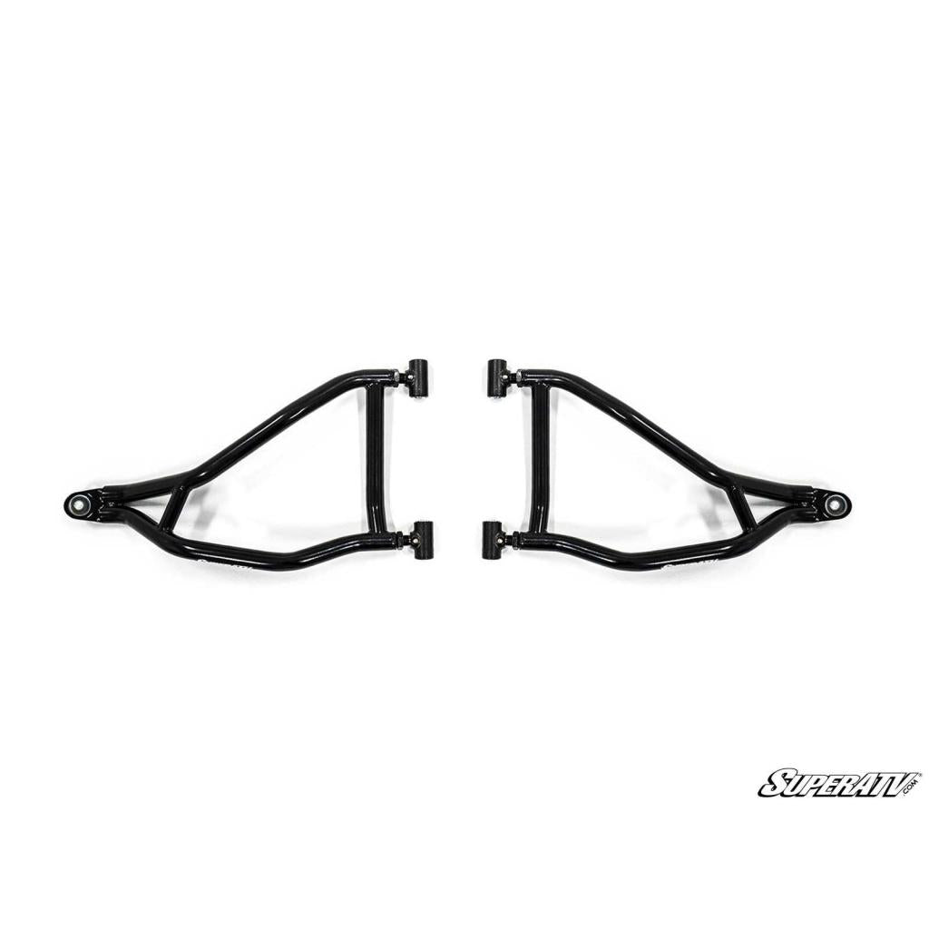 SuperATV Polaris RZR XP Turbo High - Clearance Adjustable A - Arms - MojoMotoSport.com