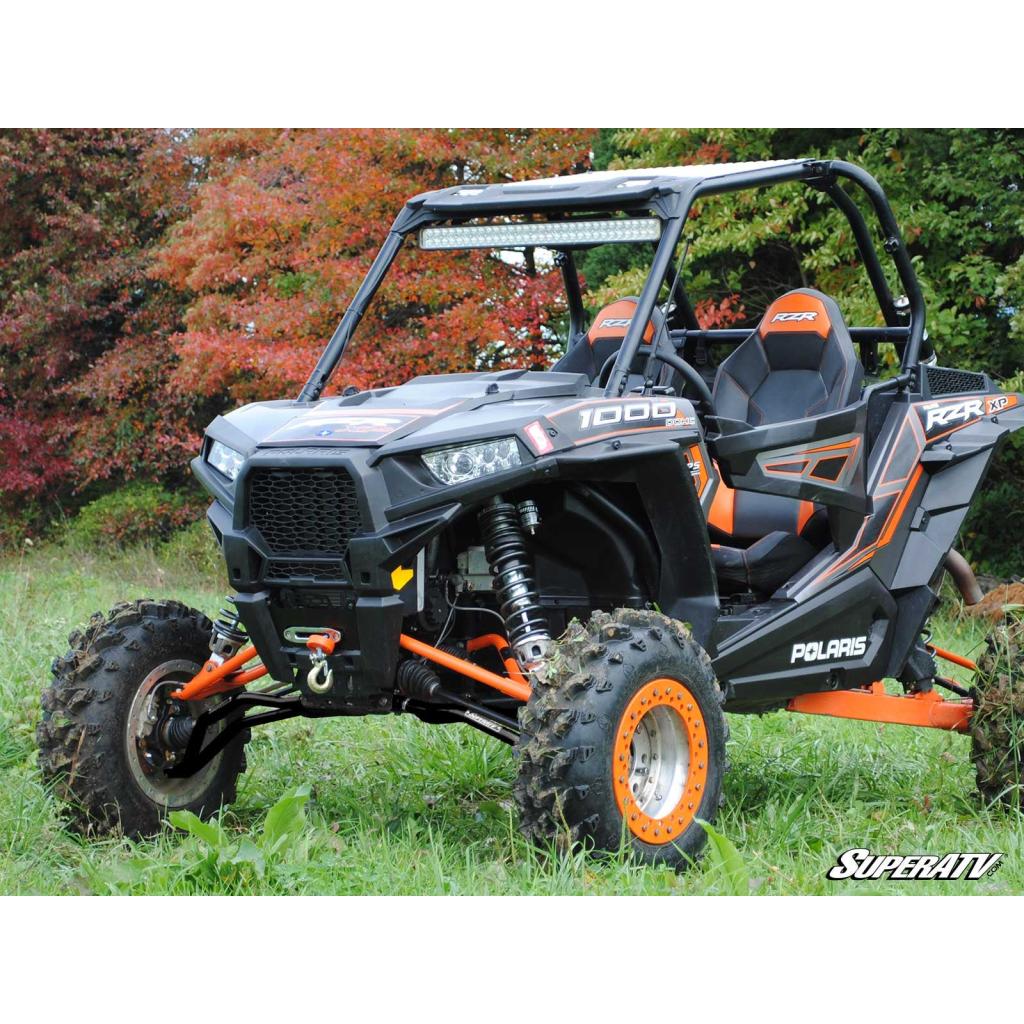 SuperATV Polaris RZR XP Turbo High - Clearance Adjustable A - Arms - MojoMotoSport.com