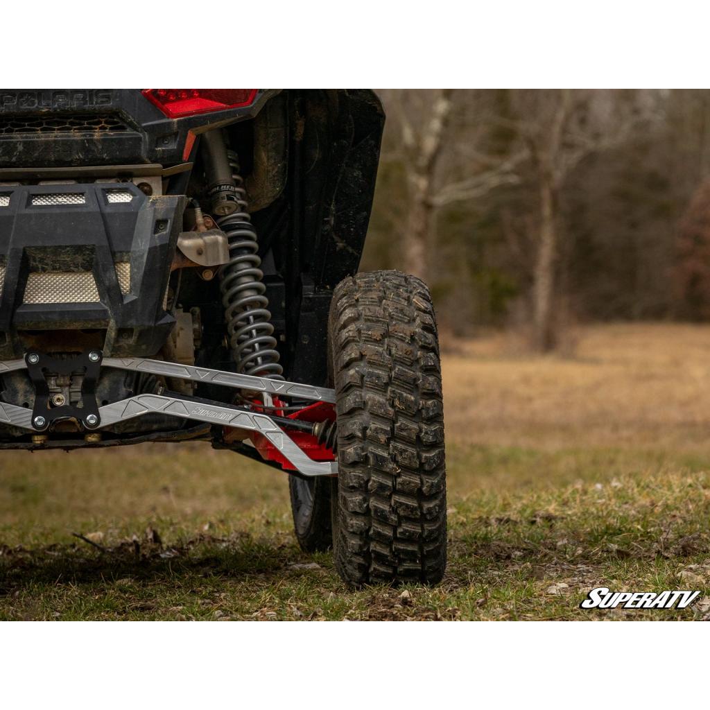 SuperATV Polaris RZR XP Turbo High Clearance Billet Aluminum Radius Arms - MojoMotoSport.com